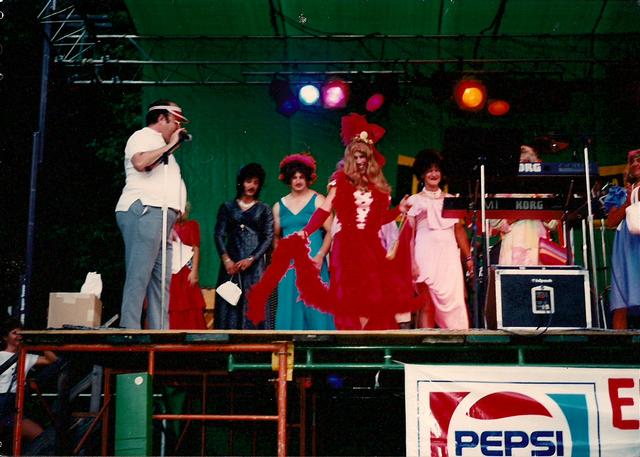 Unknown "ladies" at the firemens style show (early to mid '80's)