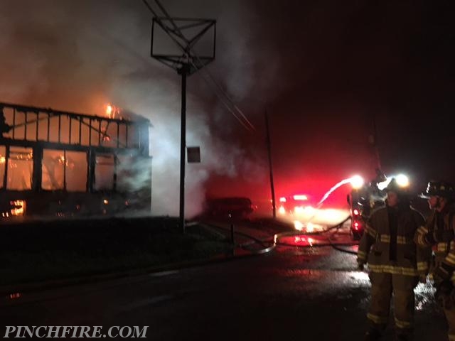 Commerical Structure Fire - Pinch Volunteer Fire Department